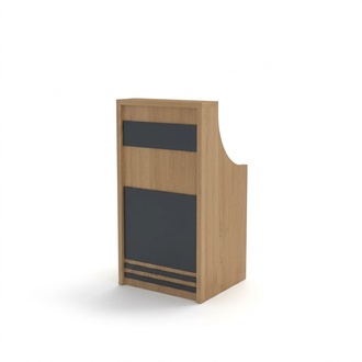 Wood standing lectern lectern mobile standing table study office desk