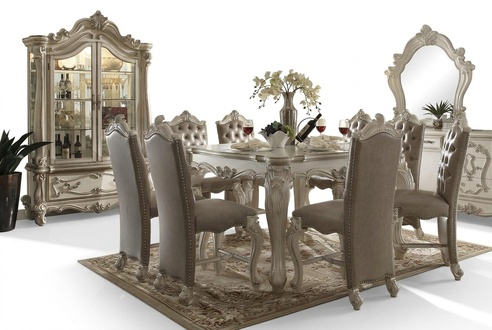 Wooden Dining Table Square Dining Room Tables Baroque Rococo New
