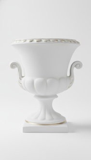 Classic style decorative flower bowl vase 31cm height
