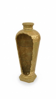 XXL Medusa Antique Style Display Case Bar Floor Vase Cabinet Vitrines Column 127cm New