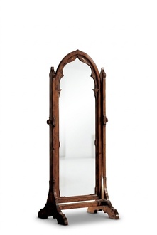 XXL Mirror Wooden Frame Large Wall Mirror Standing Mirror Floor Mirror