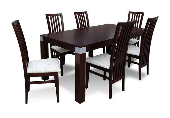 Dining set dining table table with 6 x chairs model Z05