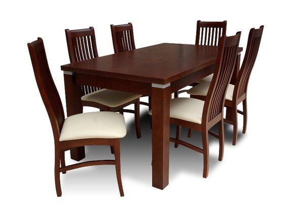 Dining set dining table table with 6 x chairs model Z08