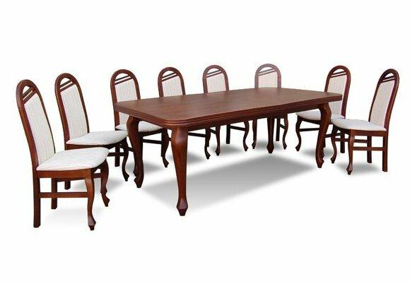 Dining table + 8 chairs Dining room set Dining group Classic table Tables Z22