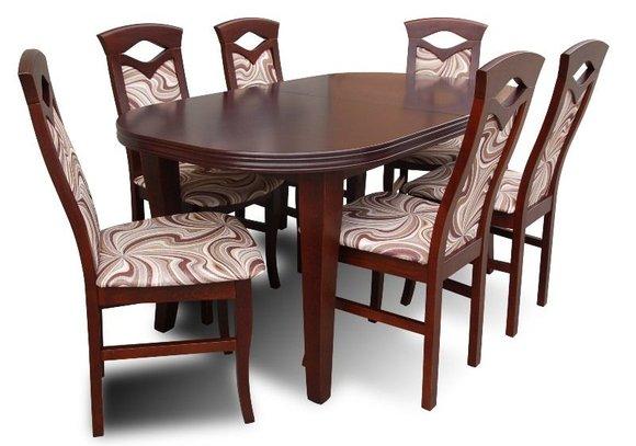 Dining set dining table table with 6 x chairs Model