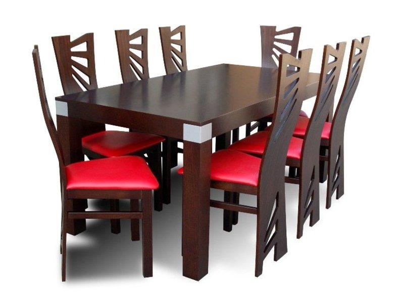 Dining set dining table table with 8 x chairs model Z28