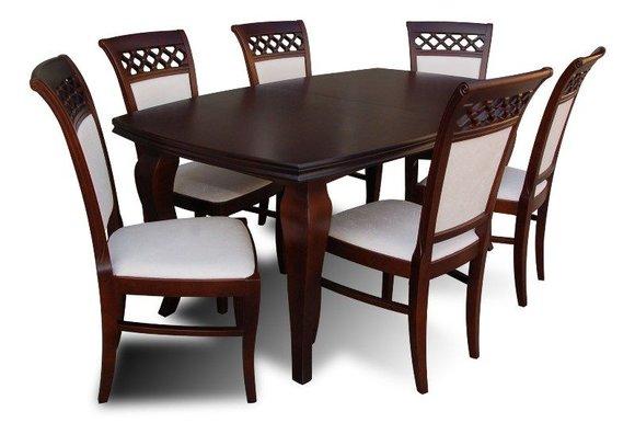 Dining set dining table table with 6 x chairs model Z33