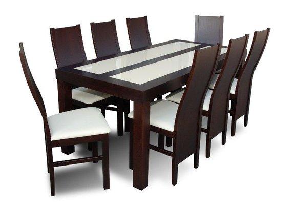 Dining set dining table table with 8 x chairs model Z36