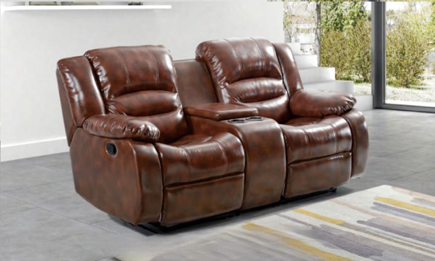 Sofa 2 Seater Design Sofas Upholstery Couches Relax Brown Living room