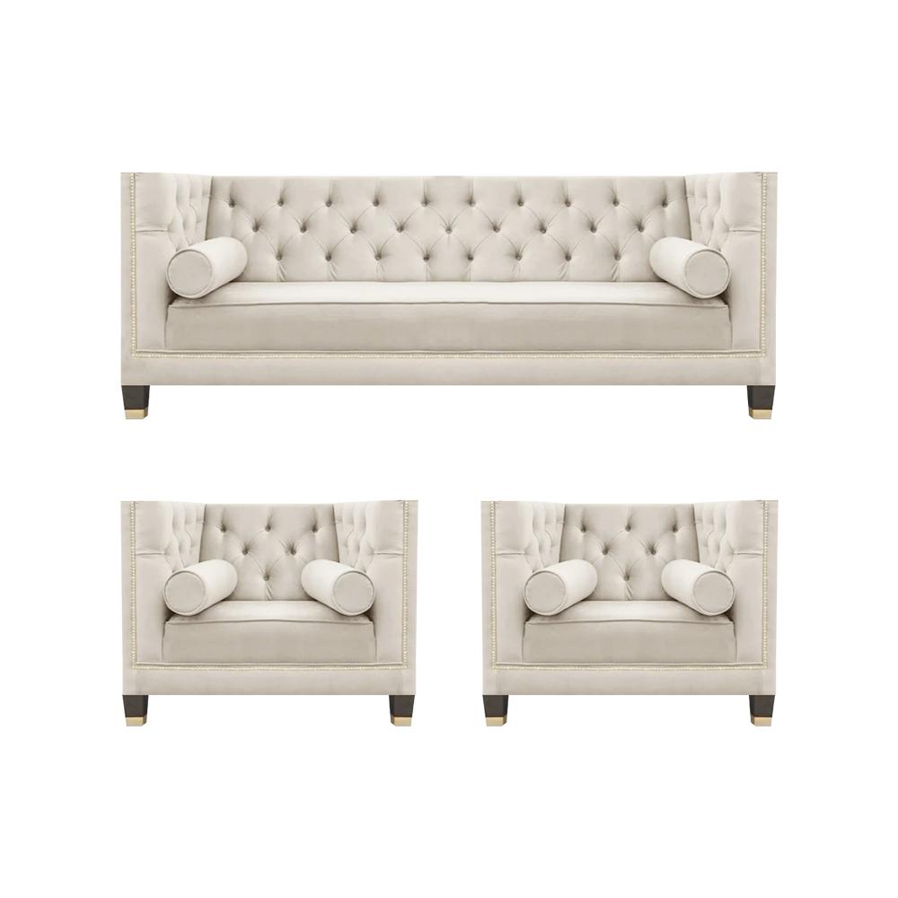 Luxury furniture sofa set couch sofas upholstery textile sofa armchair set set