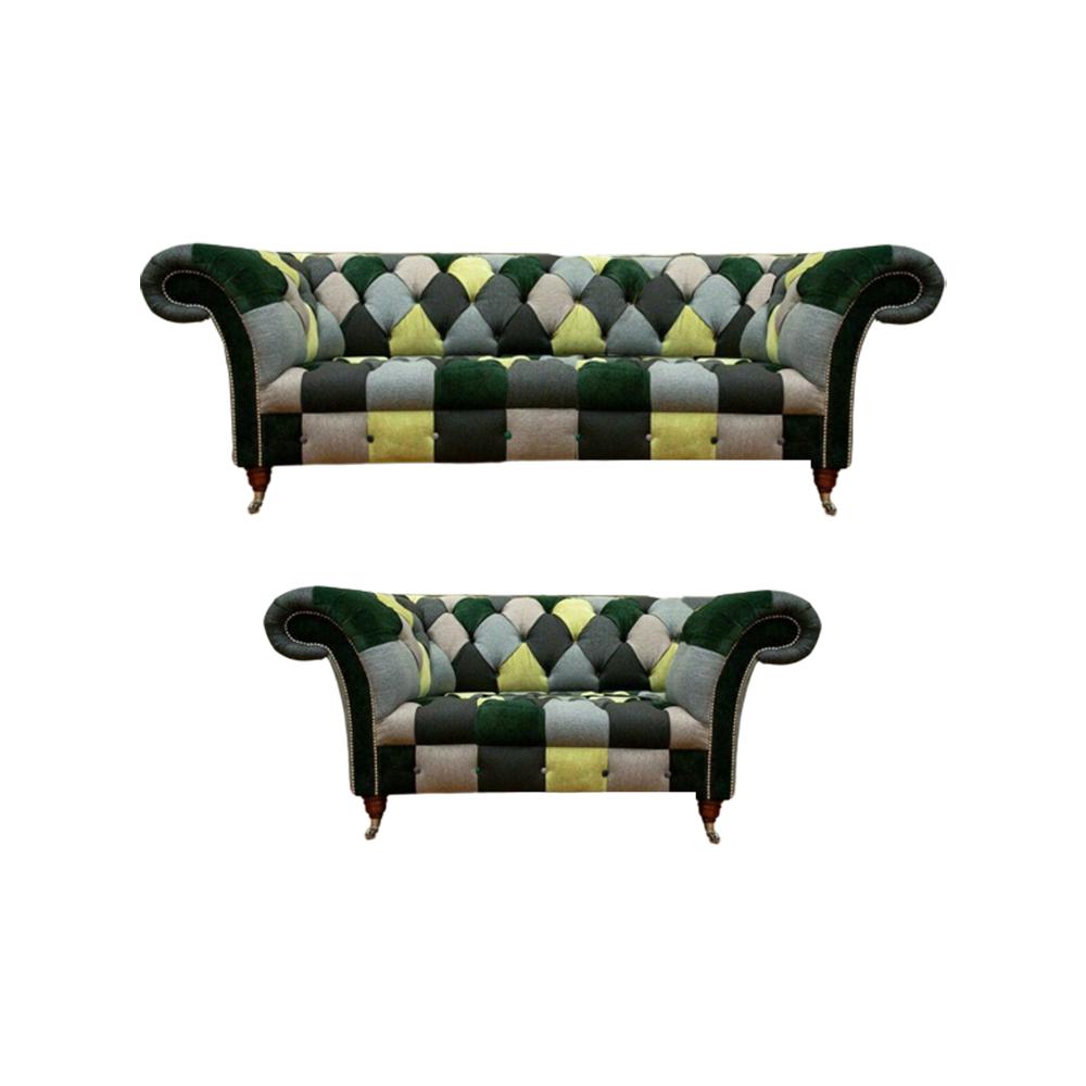 Modern chesterfield set sofas living room upholstered furniture sofa set 3+2 sofa