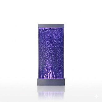 Water column water wall waterfall led luxury design furnishings metal