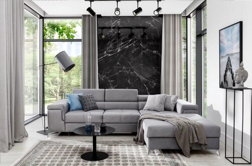 Design Corner Sofa Bed Function Couch Upholstery Seat Corner Sofas Living Area On Stock