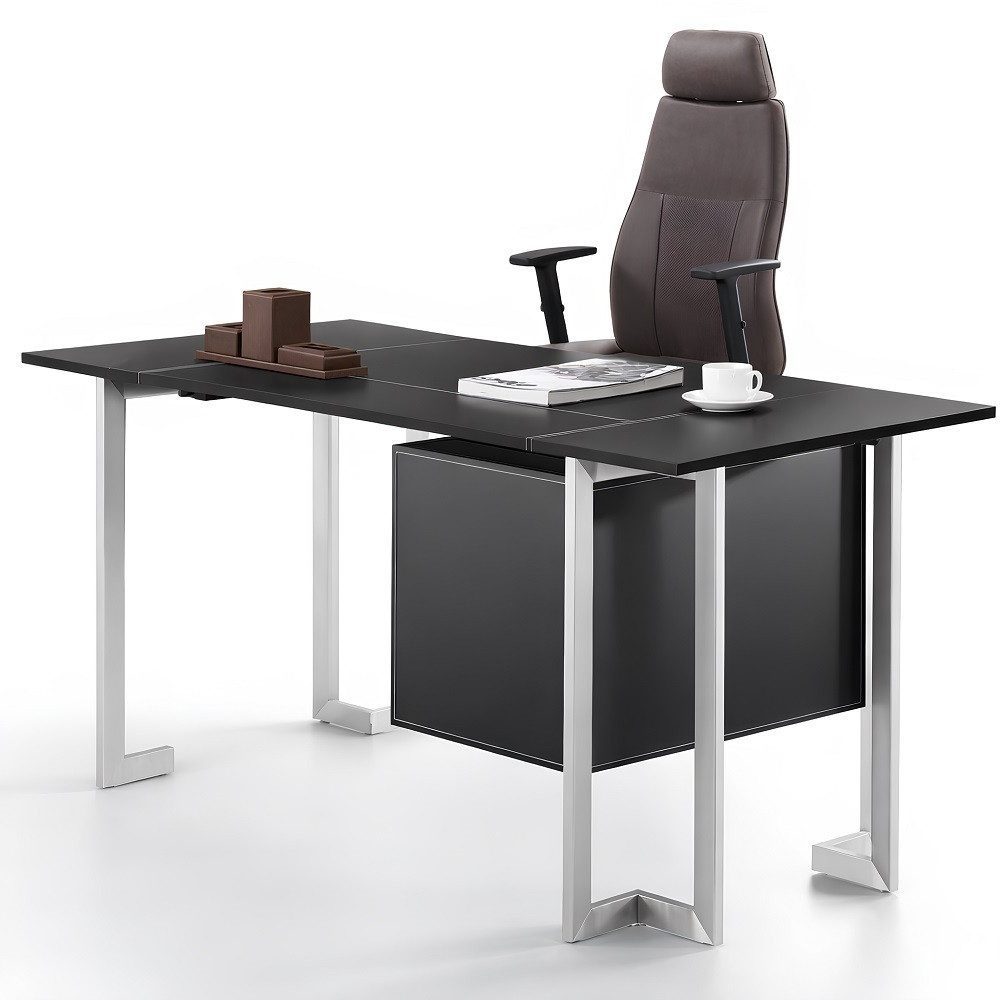 Design Desk Modern Desk Modern MDF & Stainless Steel Model IMMEDIATELY SOFORT
