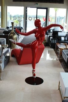 Designer Figures Ballerinas Sculptures Modern Sculpture Woman Decoration On Stock