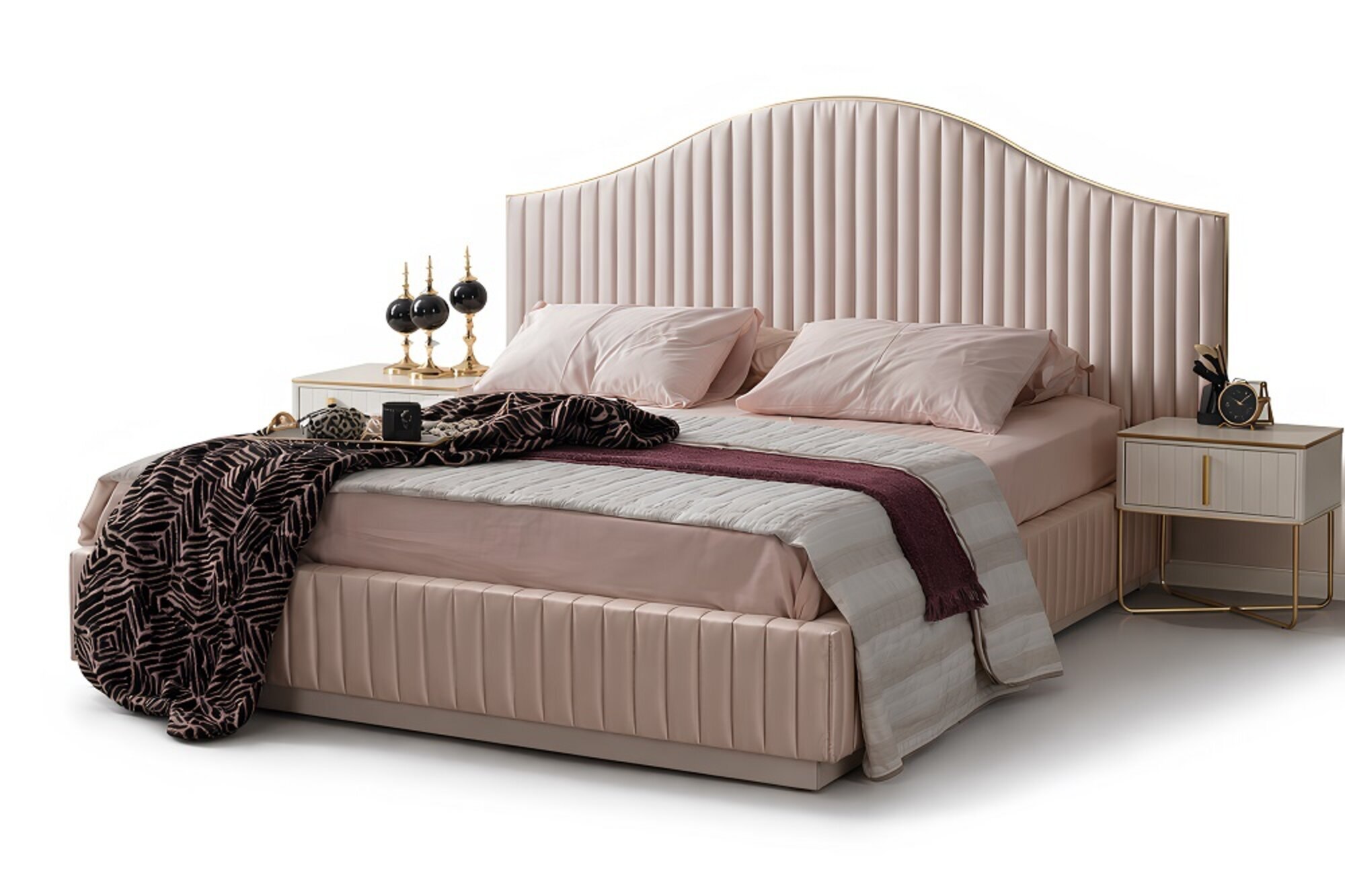 Elegantes Polsterbett im Boxspring-Design modern komfortabel hochwertig Sofort