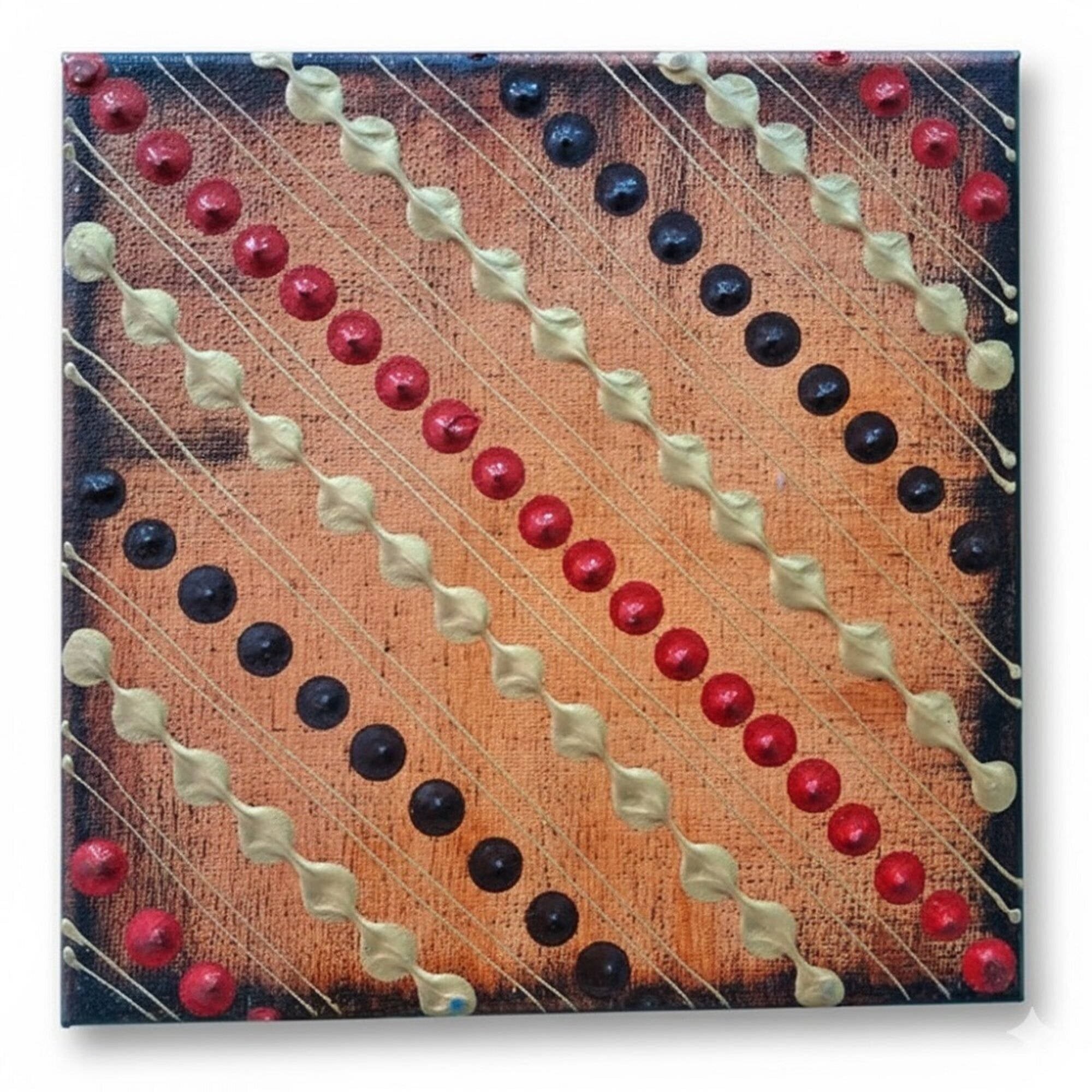 Form und Farbe verschmelzen in edler Ölmalerei zu einem faszinierenden Kunstwerk Sofort