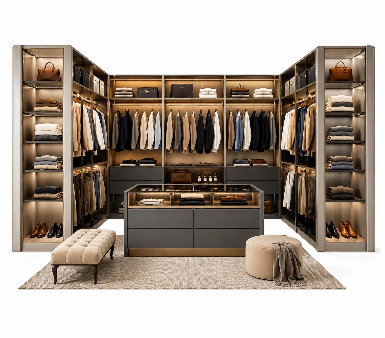 Wardrobes System / Walk-In