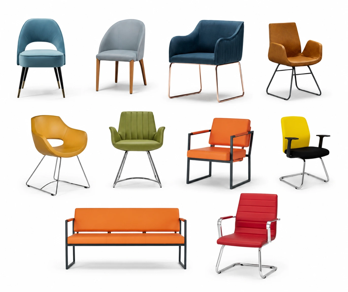 Waiting room armchairs & chairs