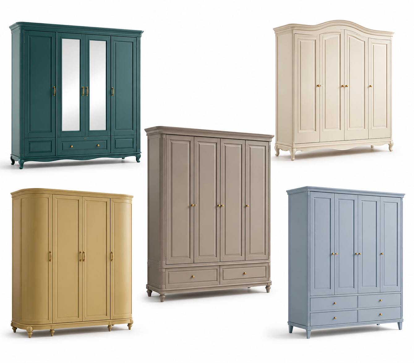 4 Door Wardrobes