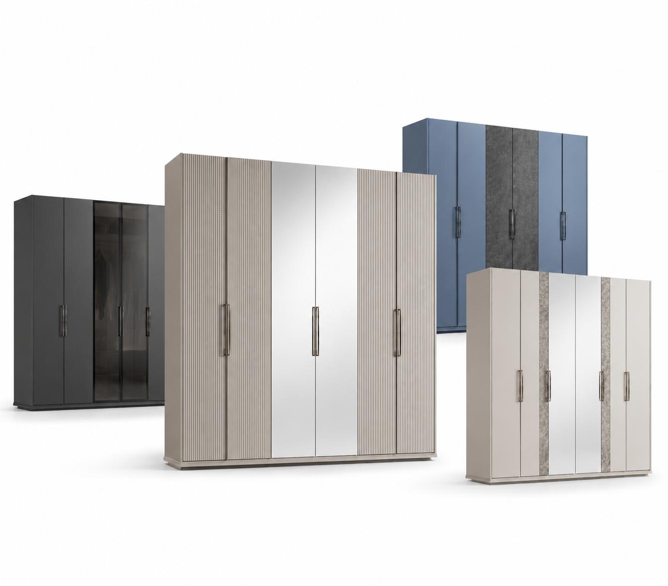 6 Door Wardrobes