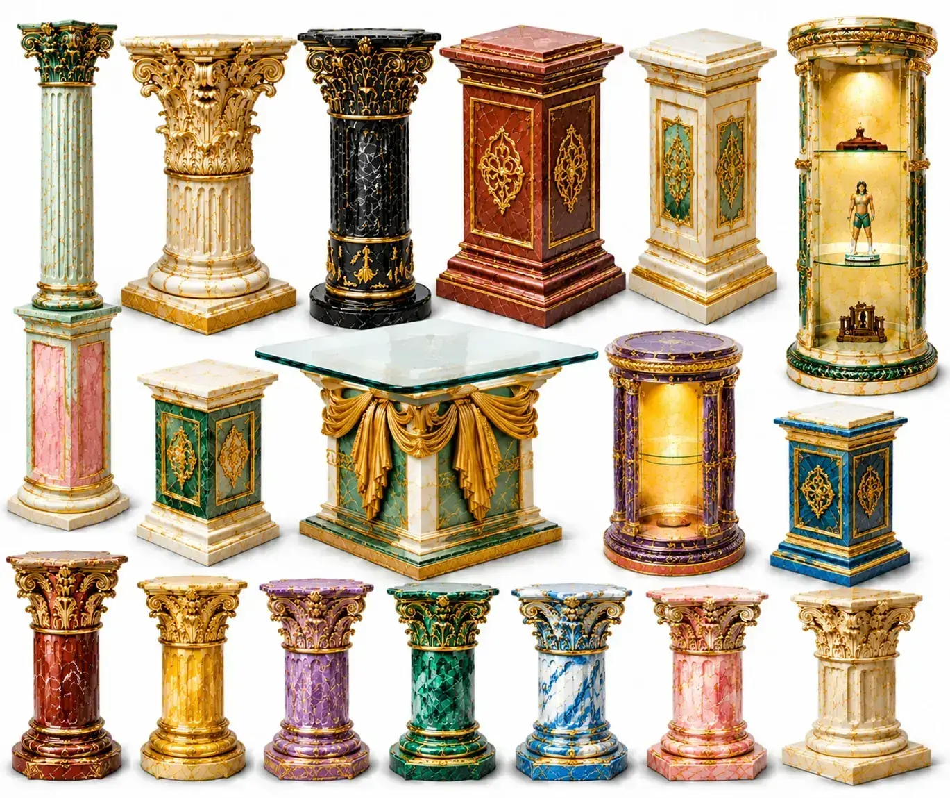 Decorative Columns I Pillars & House
