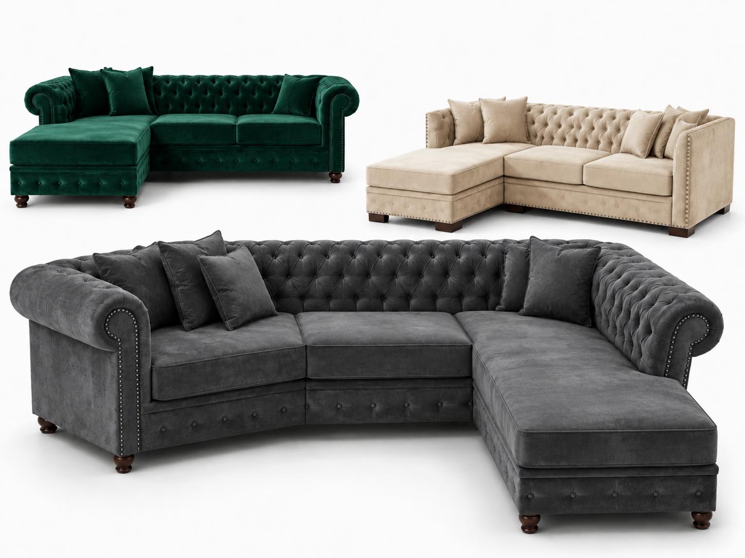 L-Shape Chesterfield