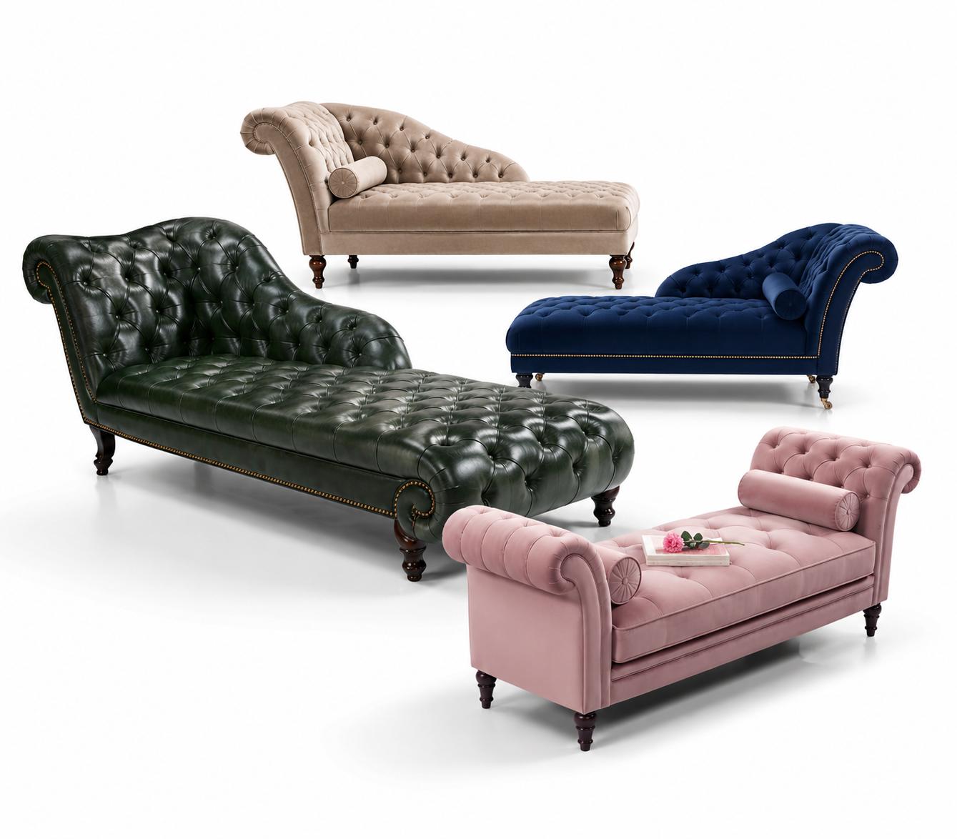 Chaise Longue Chesterfield