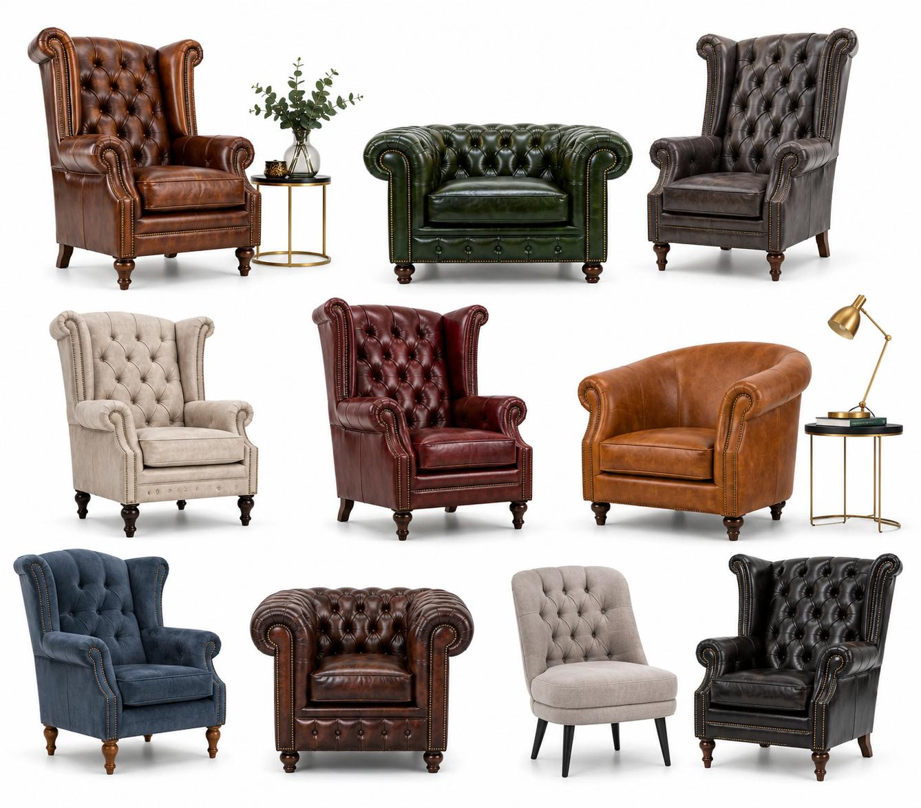 Wingback Chair & Armchair