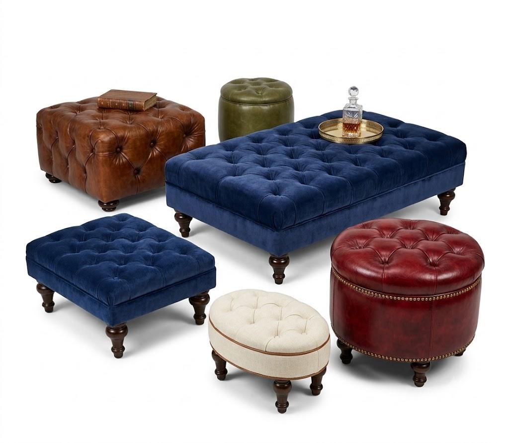Chesterfield Footstool
