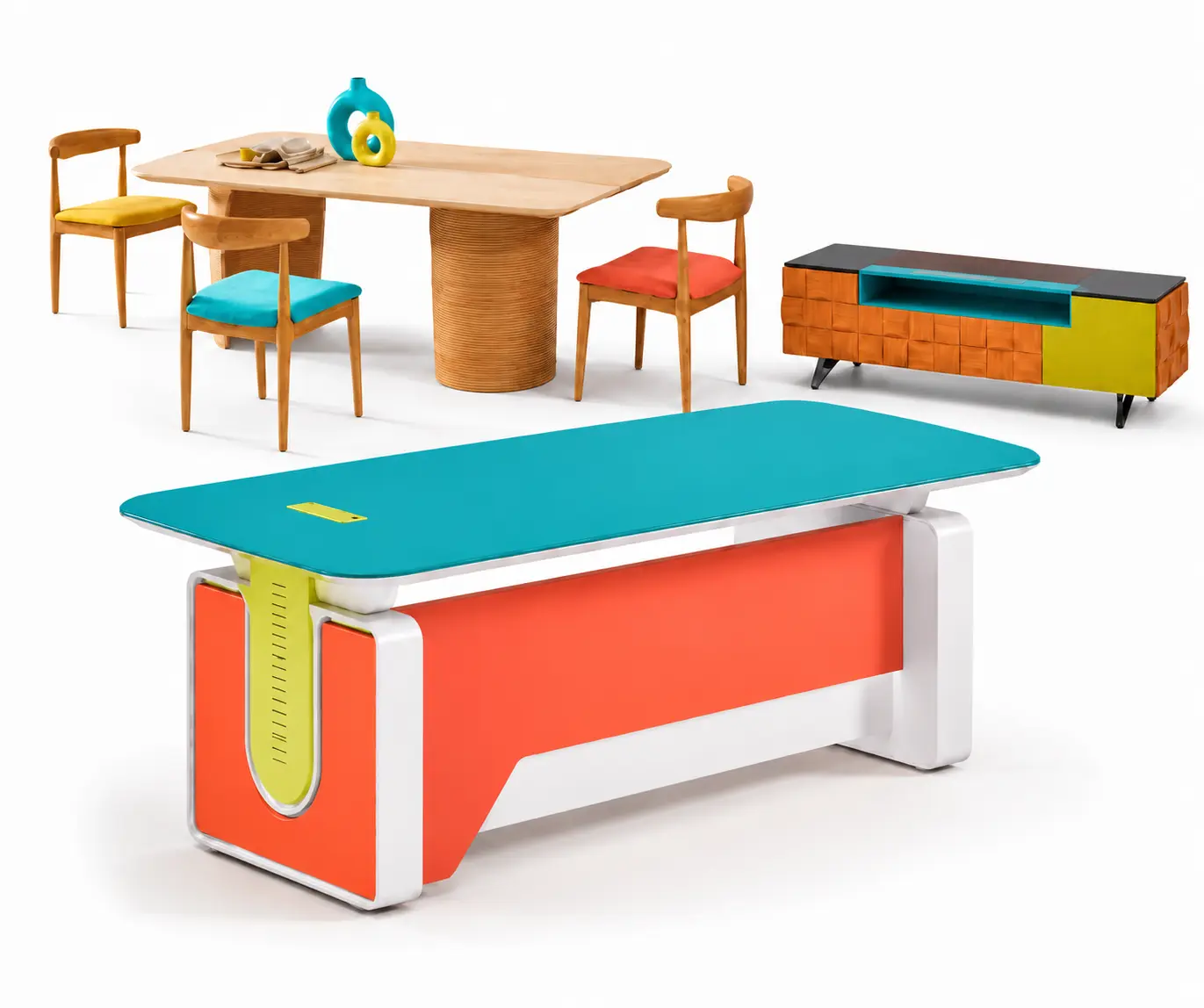Rectangular Desks
