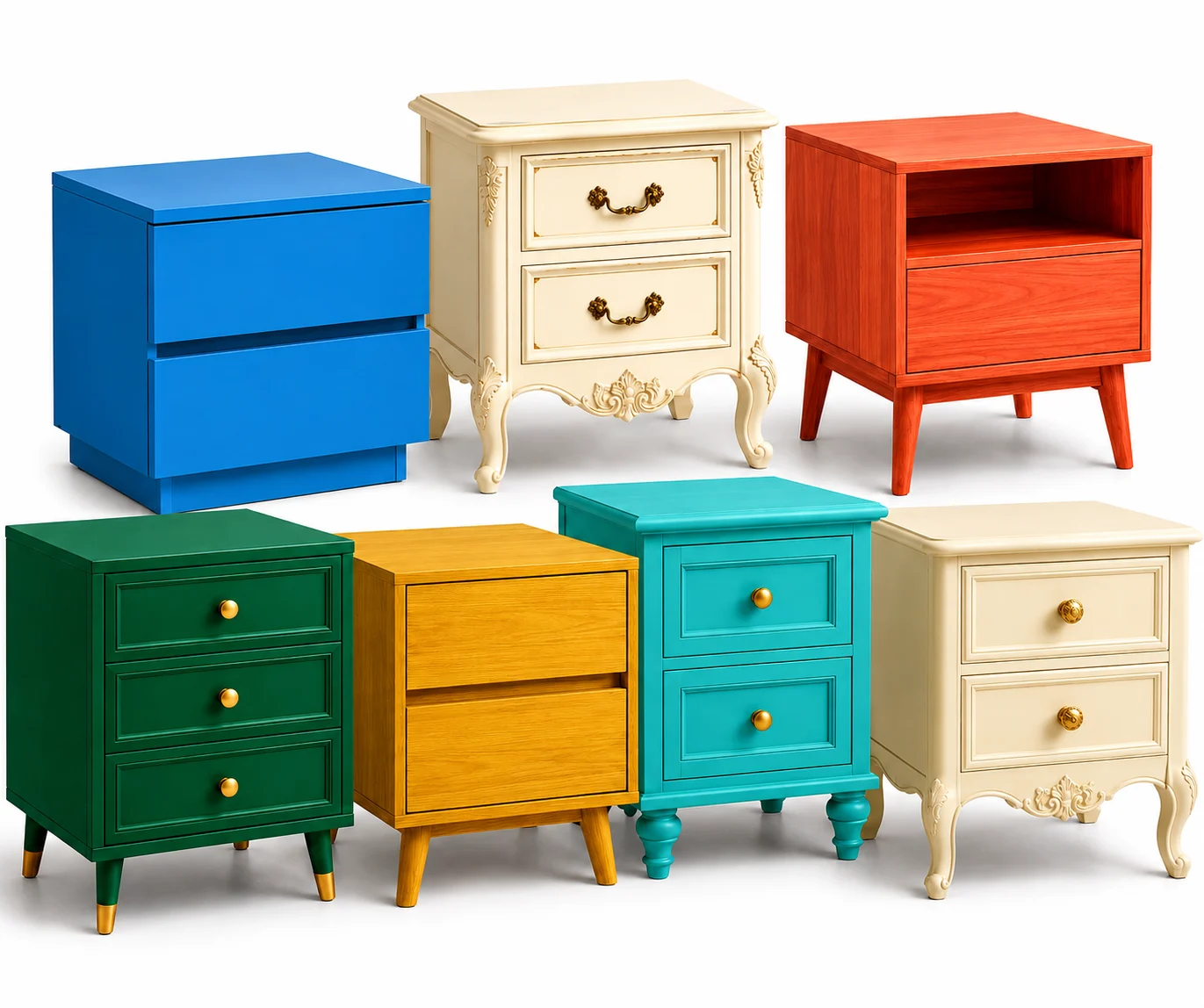 Bedside Tables & Drawers
