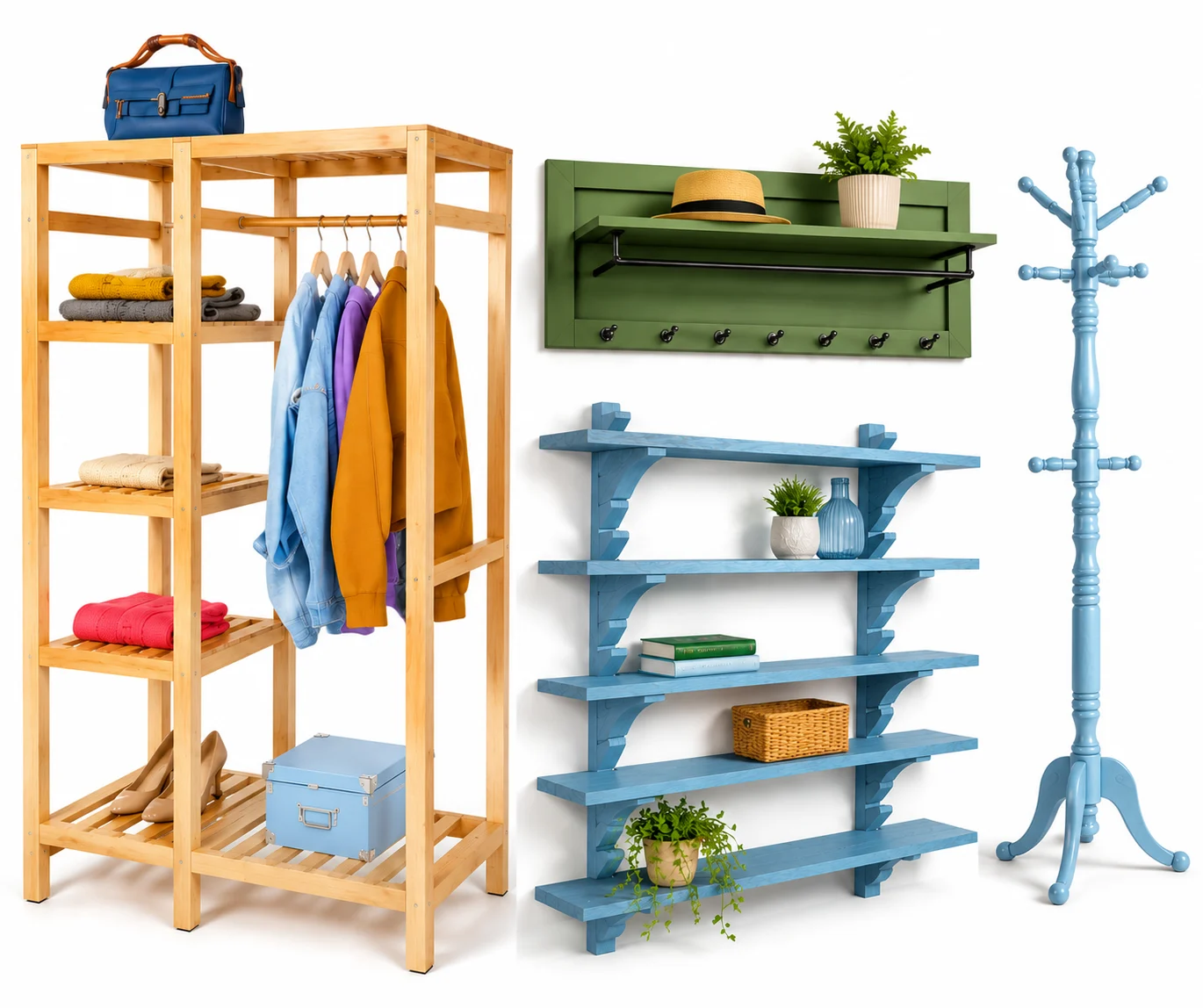 Wall Coat Rack & Stand