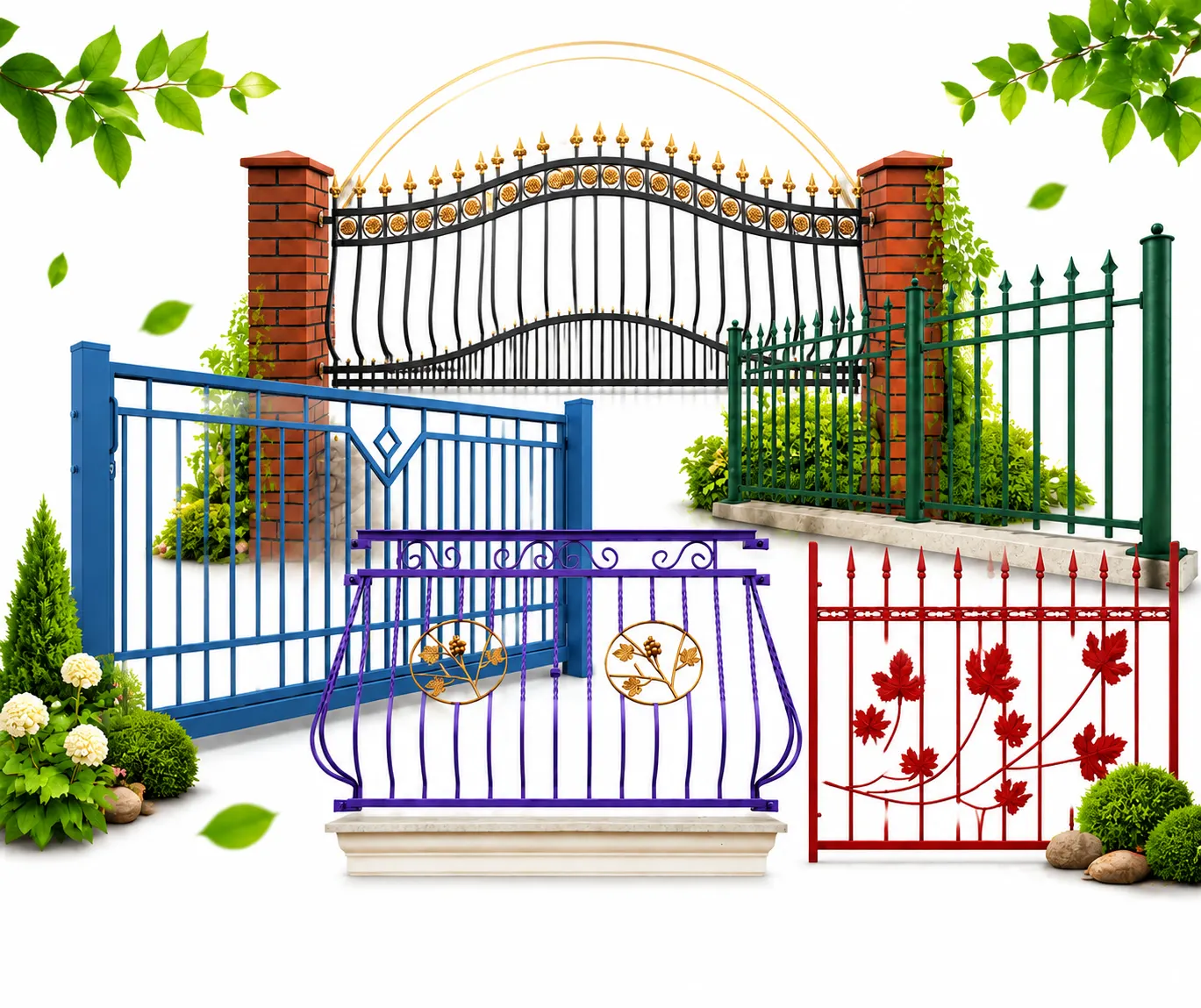 Fence, Railing & Gates