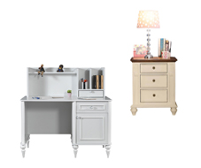 Desk / Bedside table / Shelves