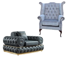 Wingback Chair & Armchair
