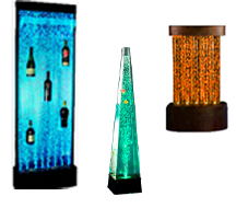 LED Waterwall - Bubble Water