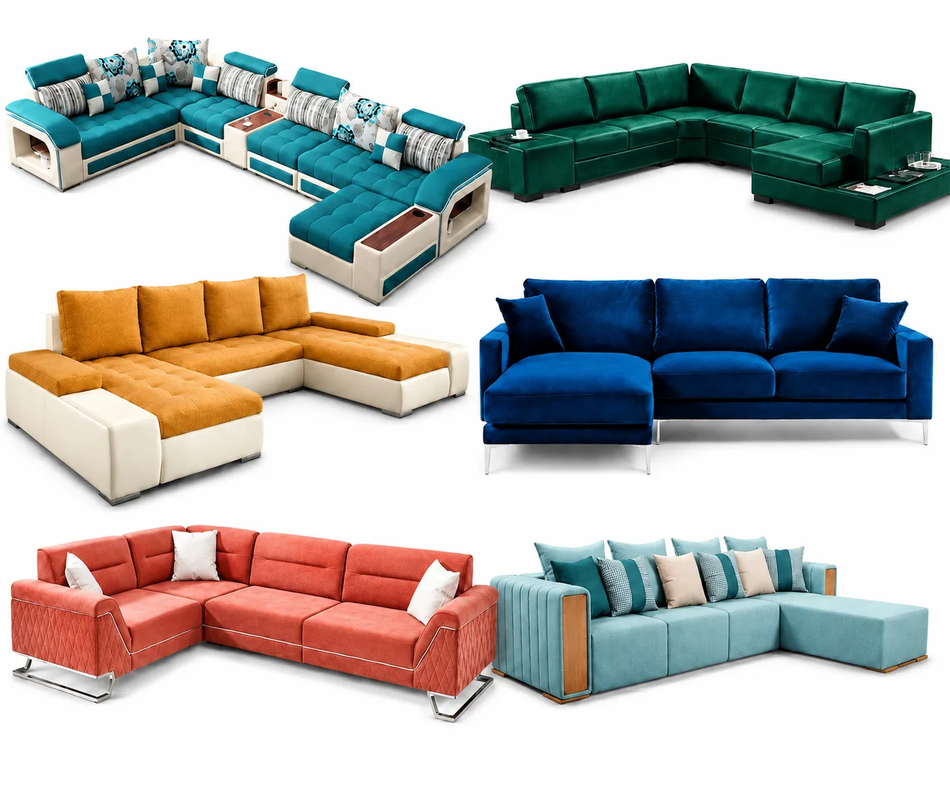 Corner Sofa (L-Shape U-Shape)