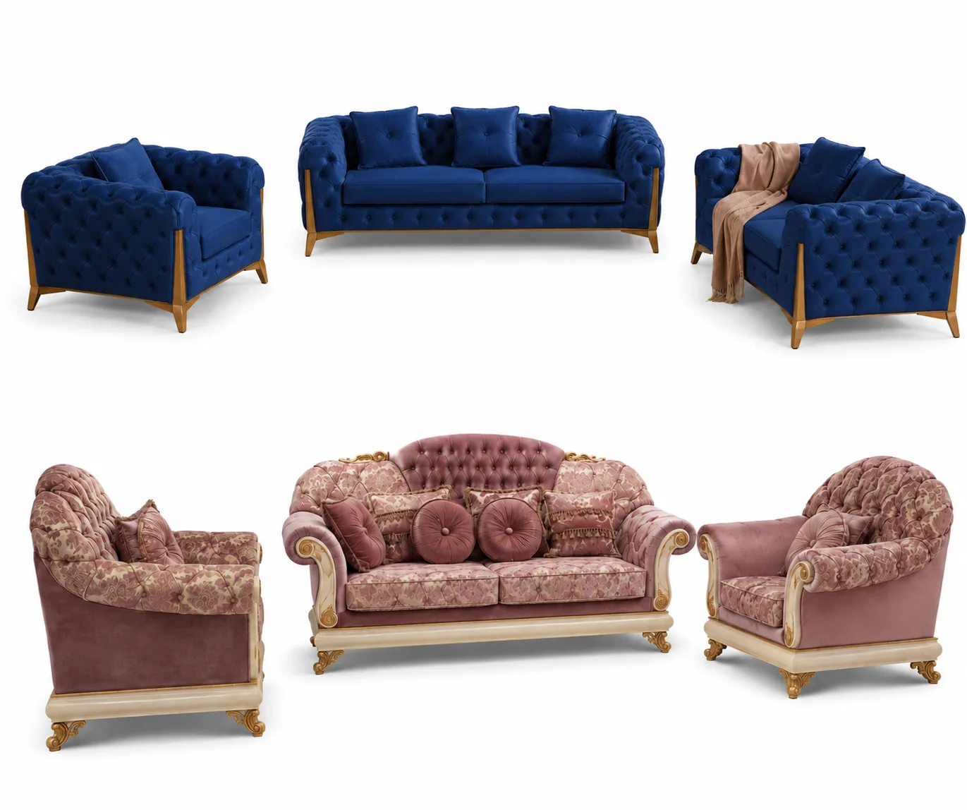 Sofa Sets 3+1+1