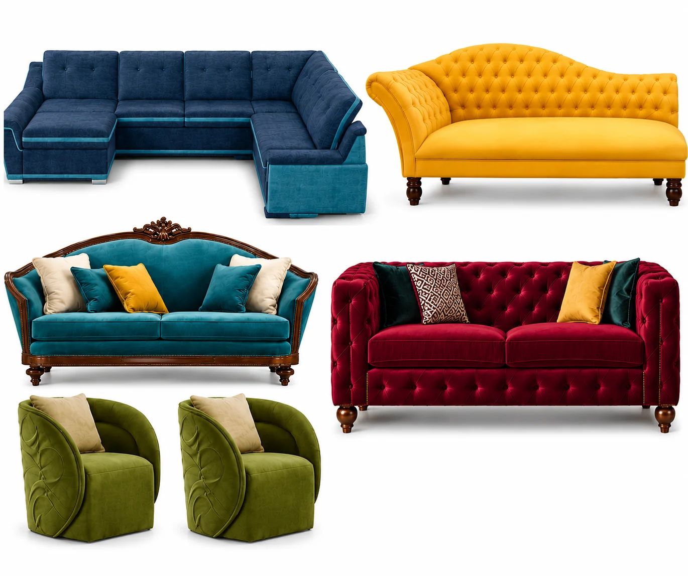 Fabric Sofas For The Living Room