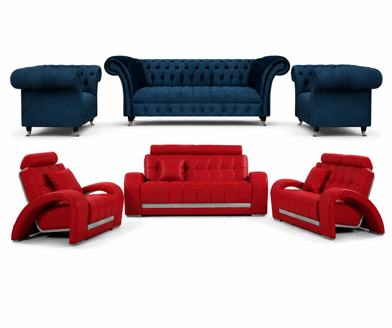 Sofa Sets 3+1+1