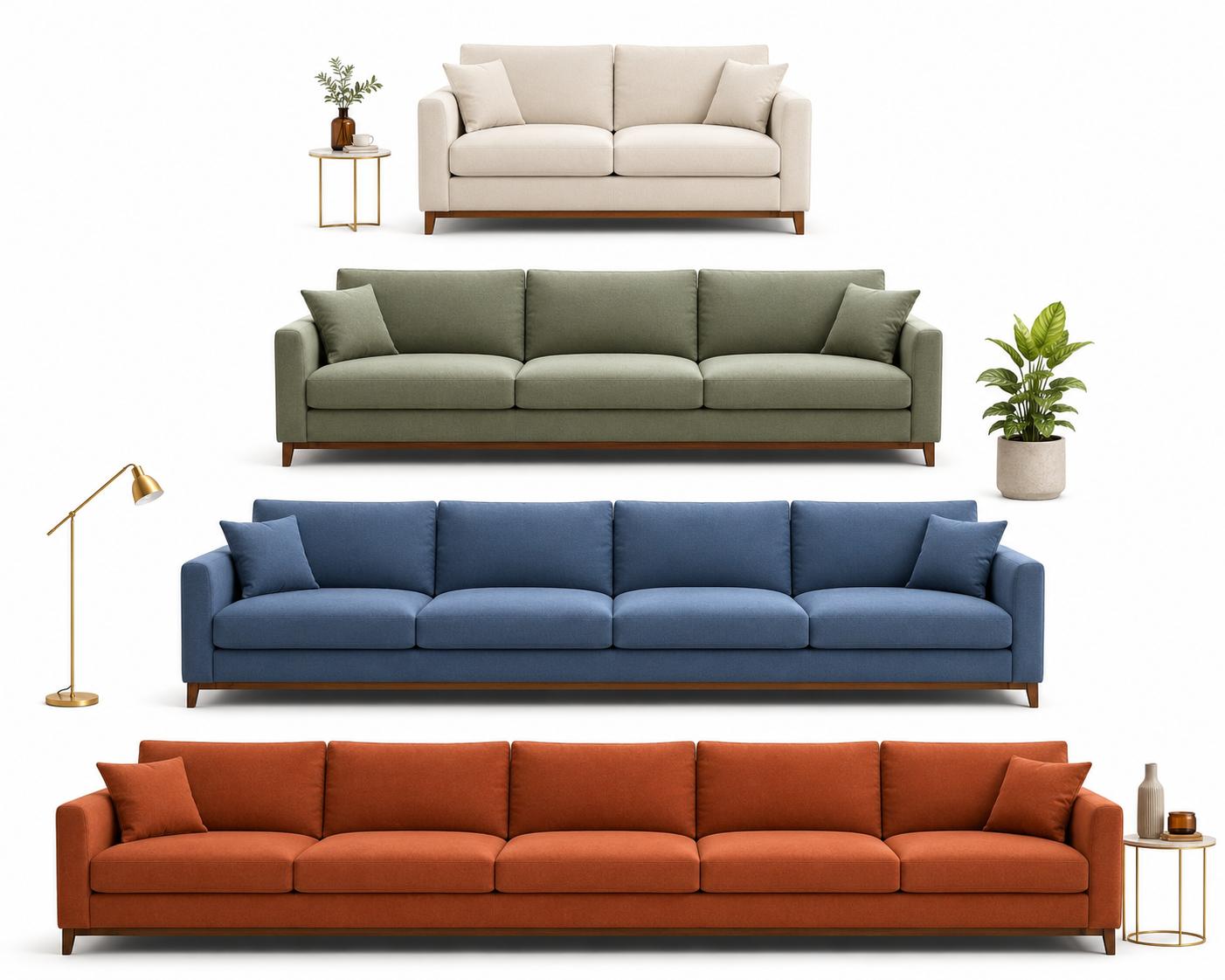 5 / 4 / 3 / 2 Seater