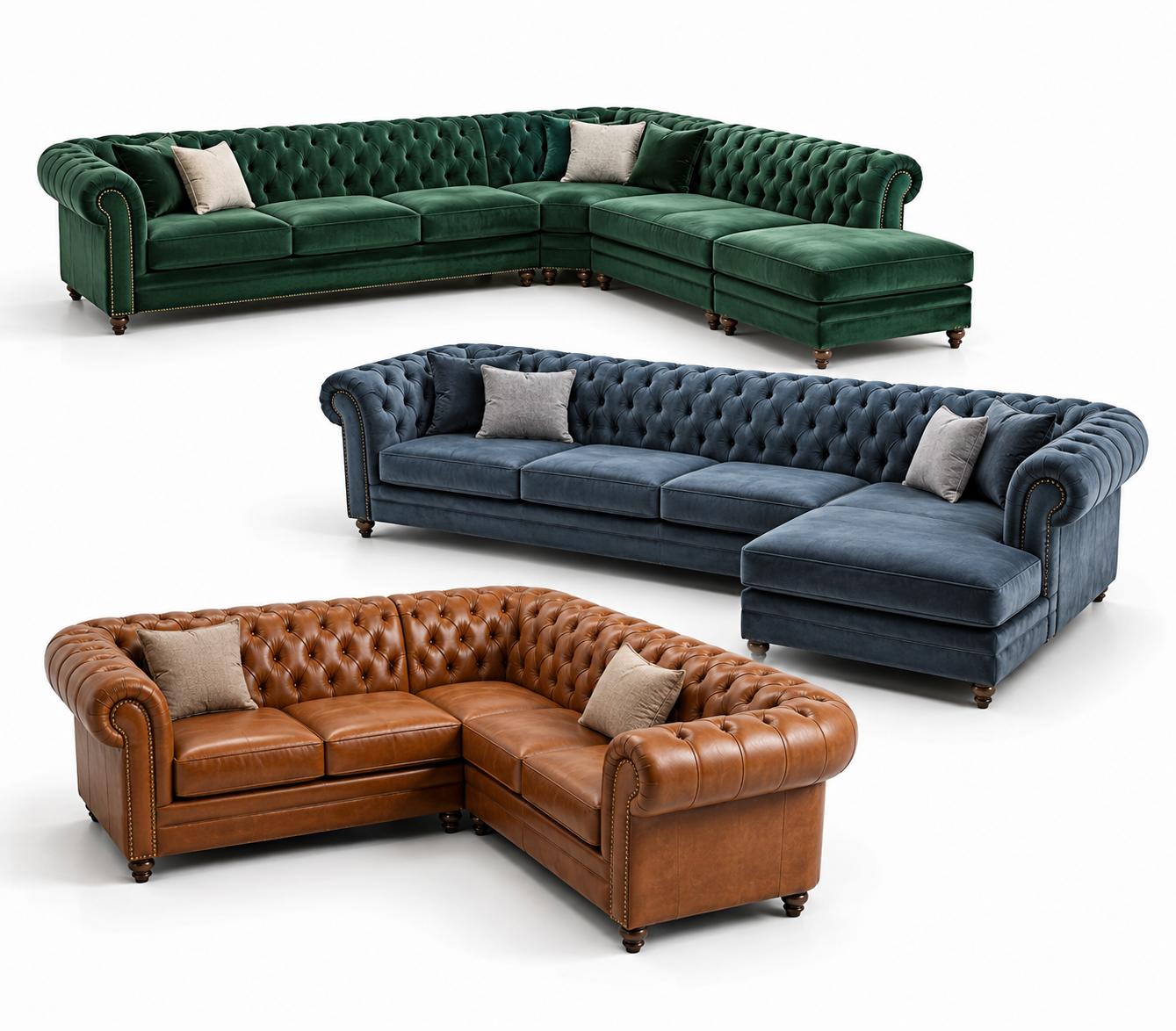 Chesterfield Corner Sofa