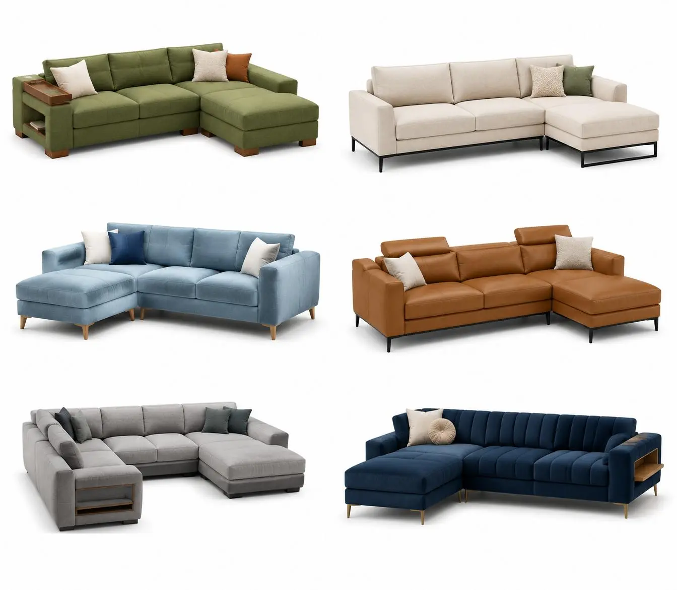 Corner Sofa (L-Shape U-Shape)