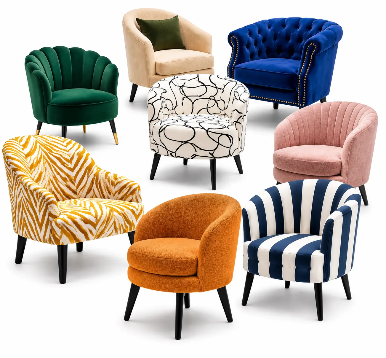 Cocktail & Club Armchair