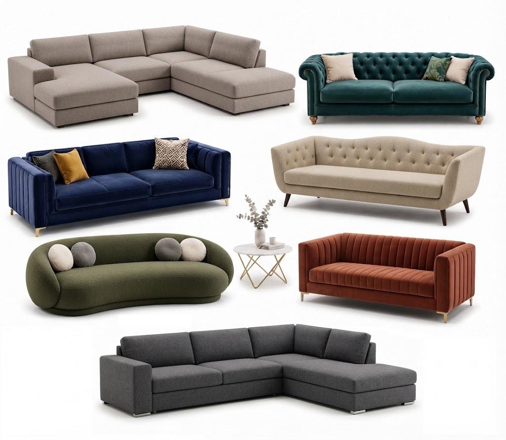 Fabric Sofas For The Living Room