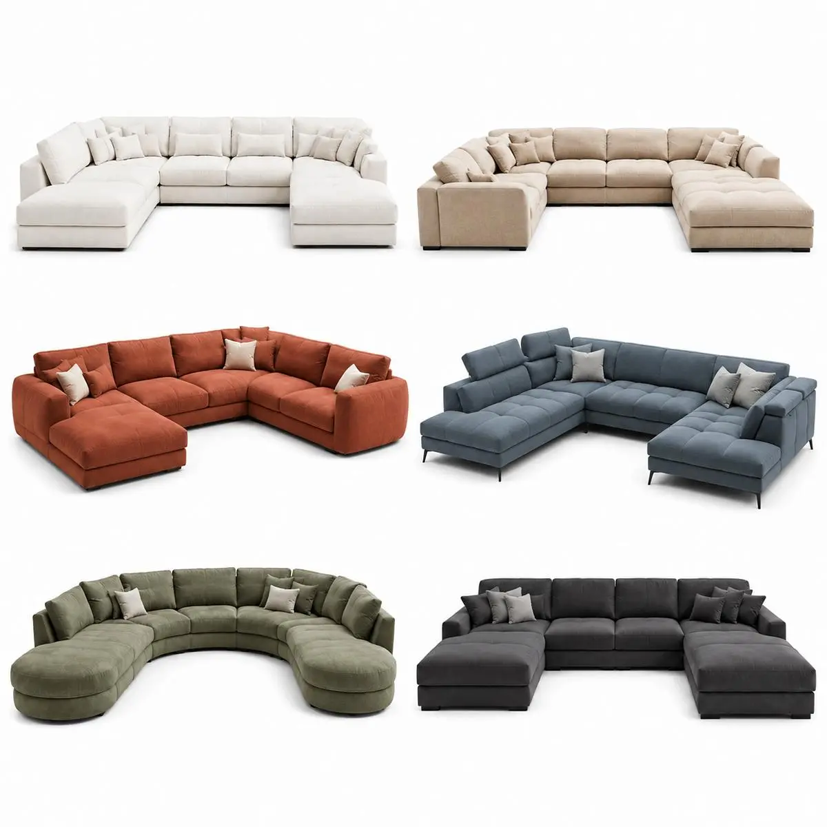 U-Shape Sofas