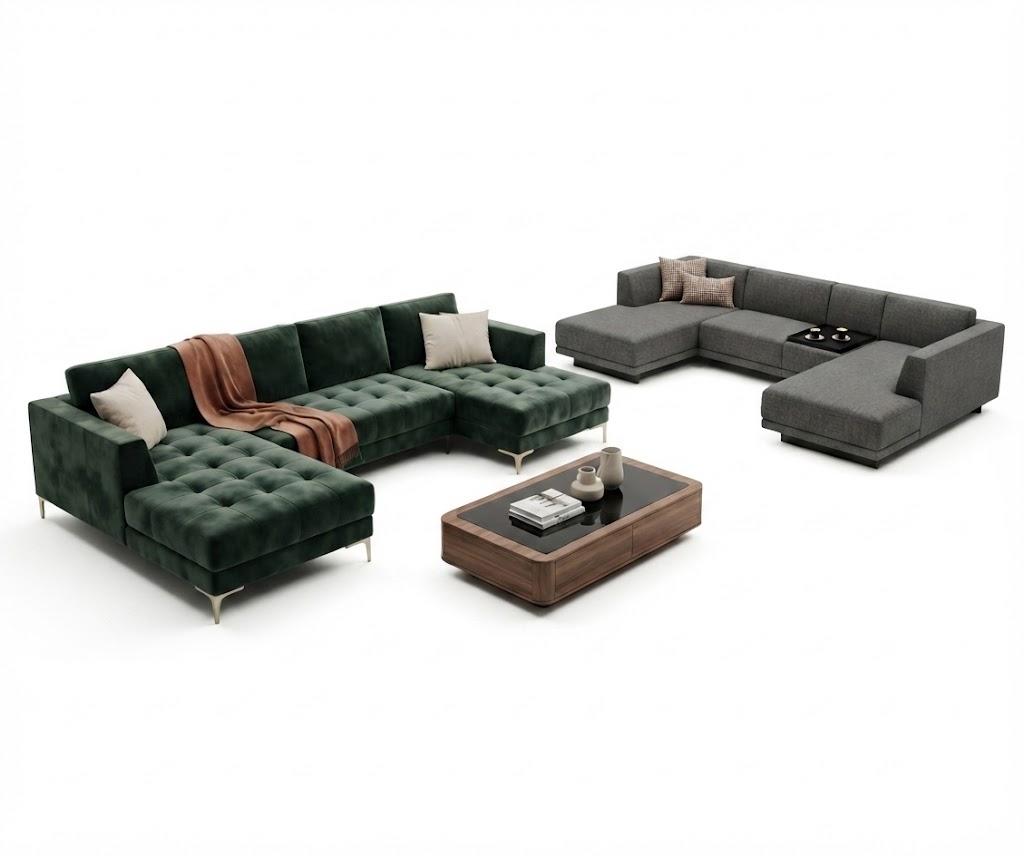 U-Shape Sofas